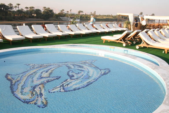 CRUCEROS NILO PISCINA OFERTA LUJO EGIPTO